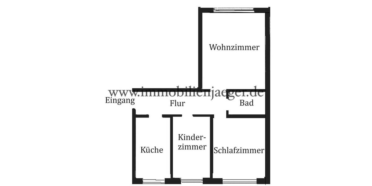 Etagenwohnung Norderstedt Glashütte - 2 Zimmer, 63 m&sup2;, 650&euro; | Angebot:26451502