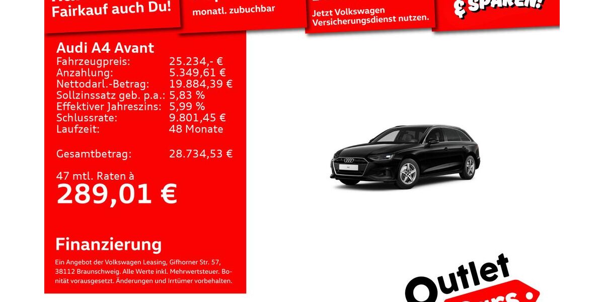 Audi A4 95.039 km 24.982 &euro; Weinheim 69469