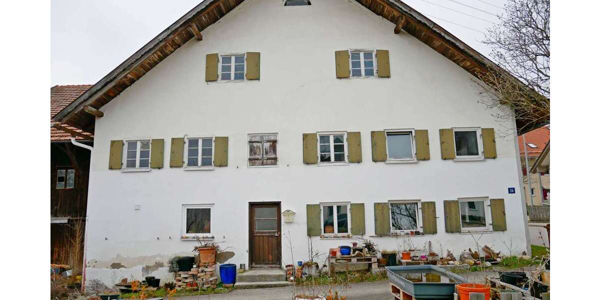 Einfamilienhaus Ruderatshofen - 5 Zimmer, 120 m&sup2;, 189.000&euro; | Angebot:26443401