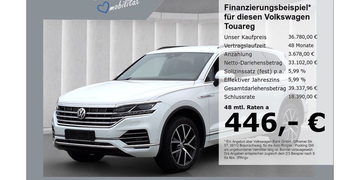 VW Touareg 64.681 km 36.280 &euro; Pocking 94060