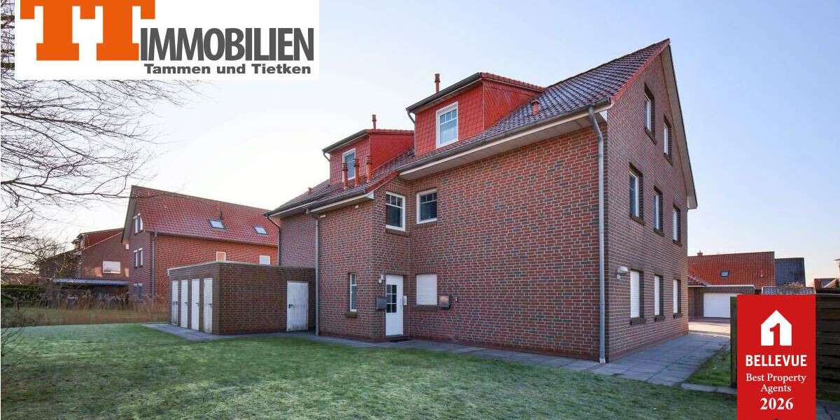 Etagenwohnung Wangerland - 3 Zimmer, 62 m&sup2;, 225.000&euro; | Angebot:26845164