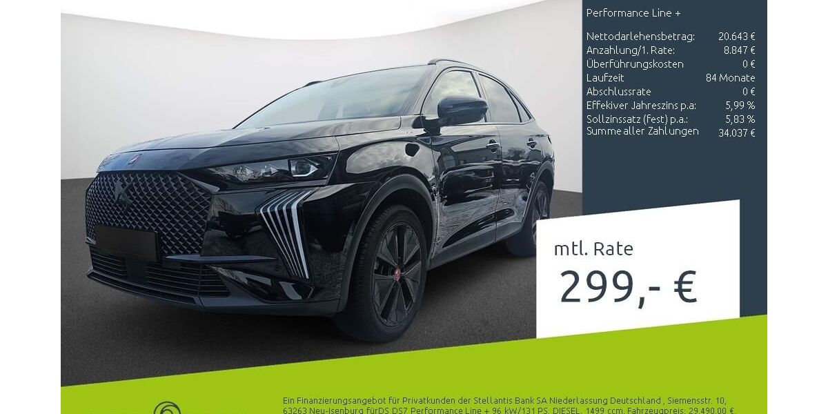 DS Automobiles DS7 (Crossback) 16.725 km 29.490 &euro; Dülmen 48249