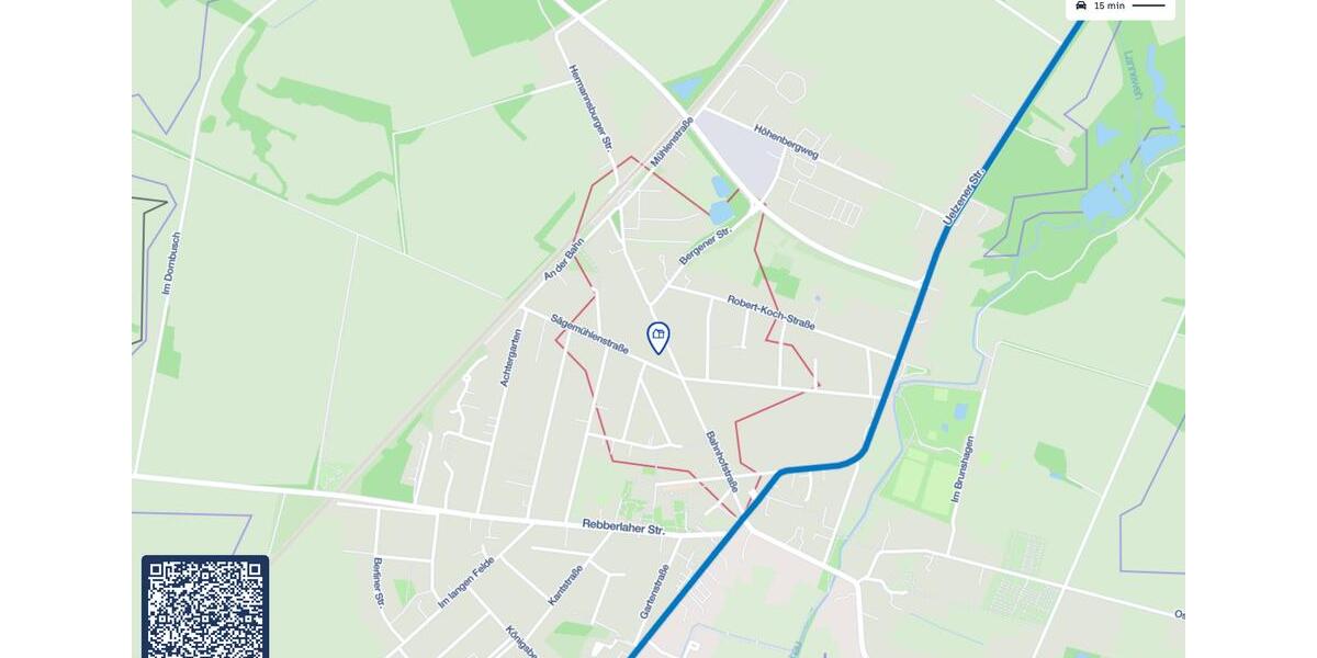 Erdgeschoßwohnung Eschede - 2 Zimmer, 56 m&sup2;, 466&euro; | Angebot:25319862