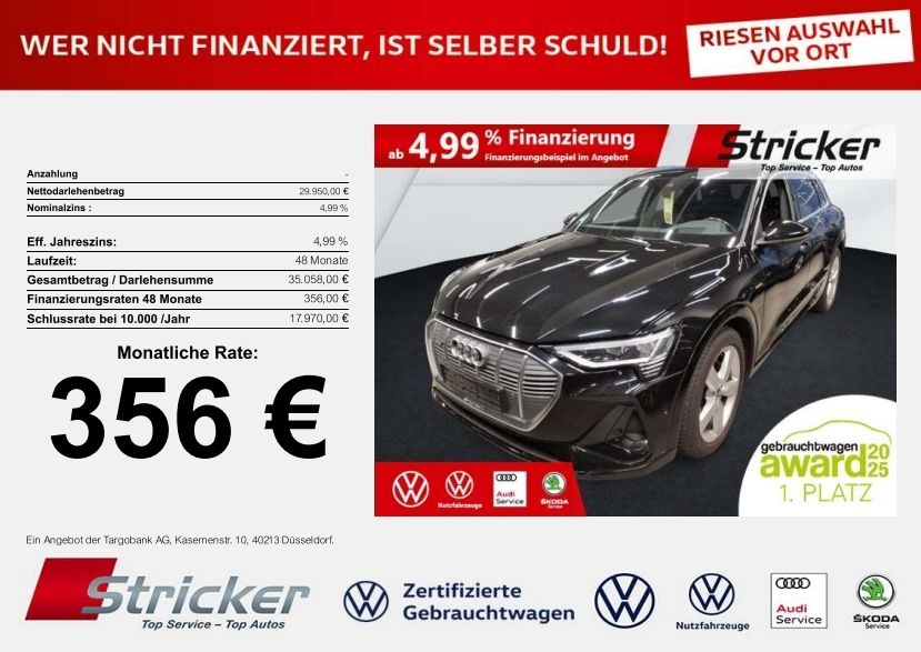 Audi e-tron 77.202 km 29.949 &euro; Detmold 32760