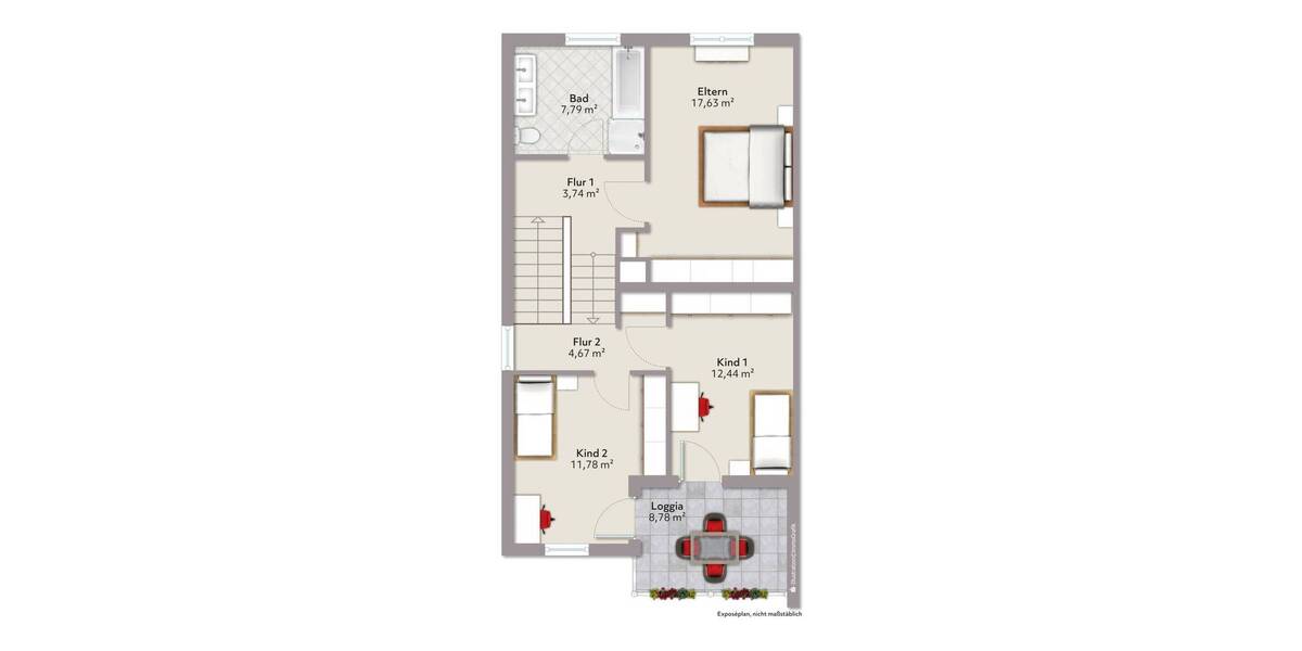 Reihenendhaus Penzberg - 4 Zimmer, 112 m&sup2;, 690.000&euro; | Angebot:26401149