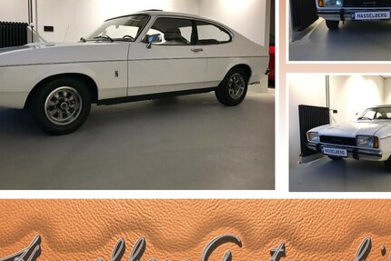 Ford Capri Lady in White H-Zulassung Mike Sanders 29.000 km 13.999 &euro; Hamburg 22339