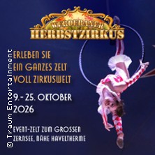 Werderaner Herbstzirkus 17.10.2026 Event-Zelt