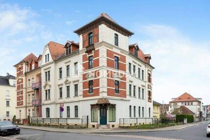 Hochparterre mit Charakter - kompakte Wohnung in stilvoller Ecklage von Meißen 2 zimmer