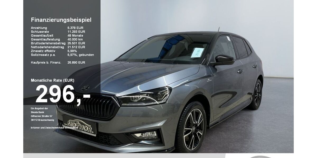 Skoda Fabia 7.660 km 25.339 &euro; Brandenburg 14770