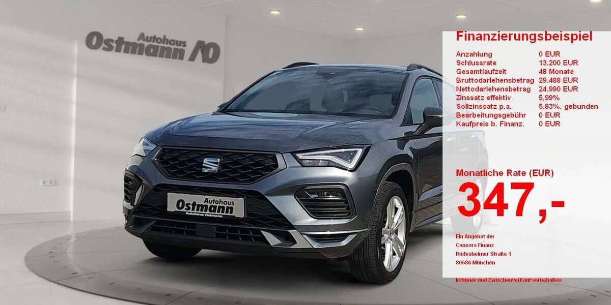 Seat Ateca 48.947 km 22.770 &euro; Bad Arolsen 34454