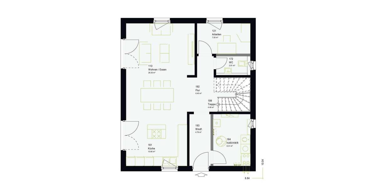 Einfamilienhaus Storkow - 6 Zimmer, 160 m&sup2;, 509.900&euro; | Angebot:25800010