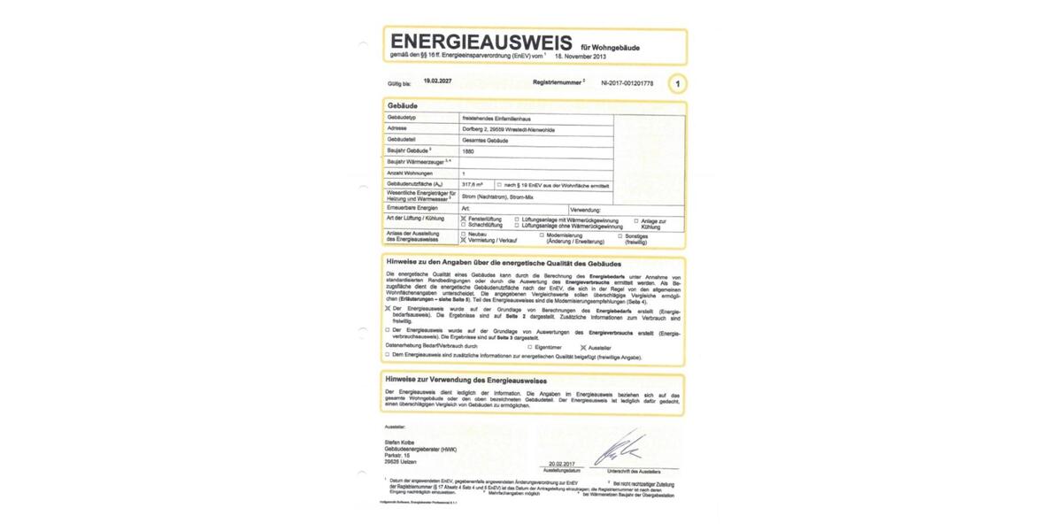 Einfamilienhaus Wrestedt - 8 Zimmer, 249 m&sup2;, 150.000&euro; | Angebot:25760068
