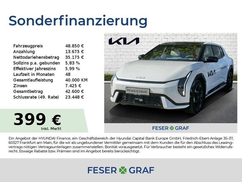 Kia EV4 5.000 km 48.850 € Schwabach 91126