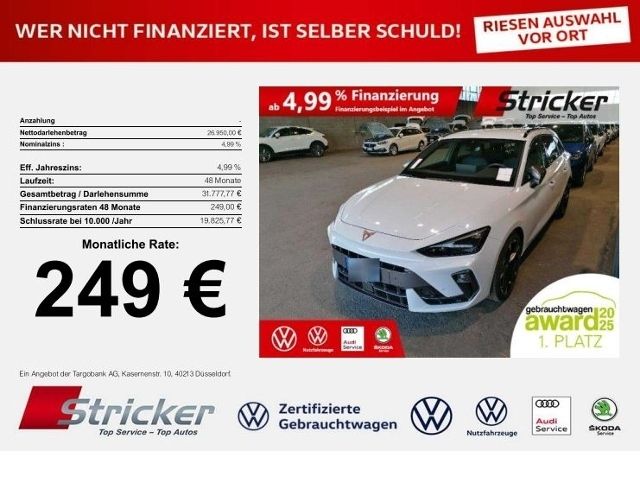 Cupra Leon 16.116 km 25.889 &euro; Detmold 32760