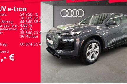 Audi Q6 e-tron 9.659 km 54.950 € Frankfurt am Main 60326