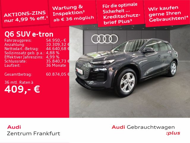 Audi Q6 e-tron 9.659 km 54.950 € Frankfurt am Main 60326