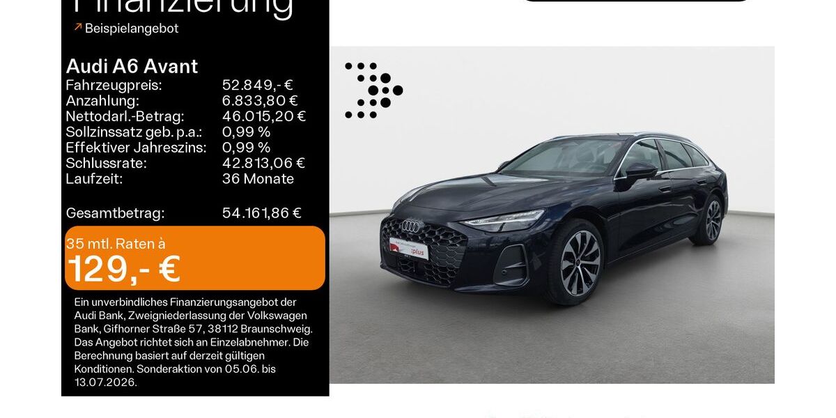 Audi A6 22.200 km 52.849 &euro; Büdingen-Düdelsheim 63654
