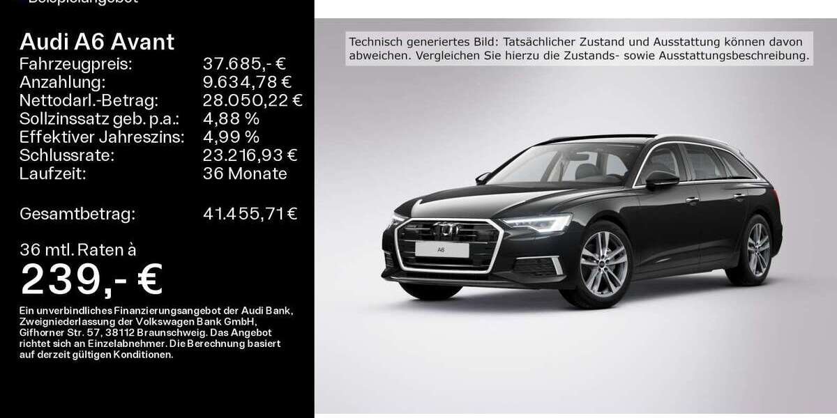Audi A6 69.312 km 37.685 &euro; Linsengericht 63589