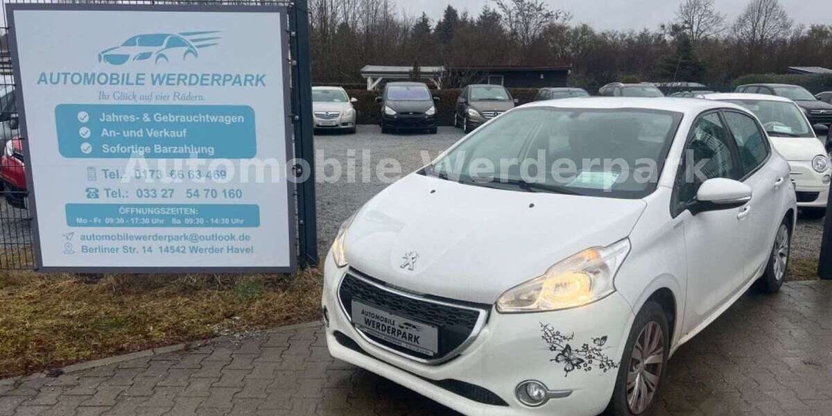 Peugeot 208 121.161 km 1.999 &euro; Werder (Havel) 14542
