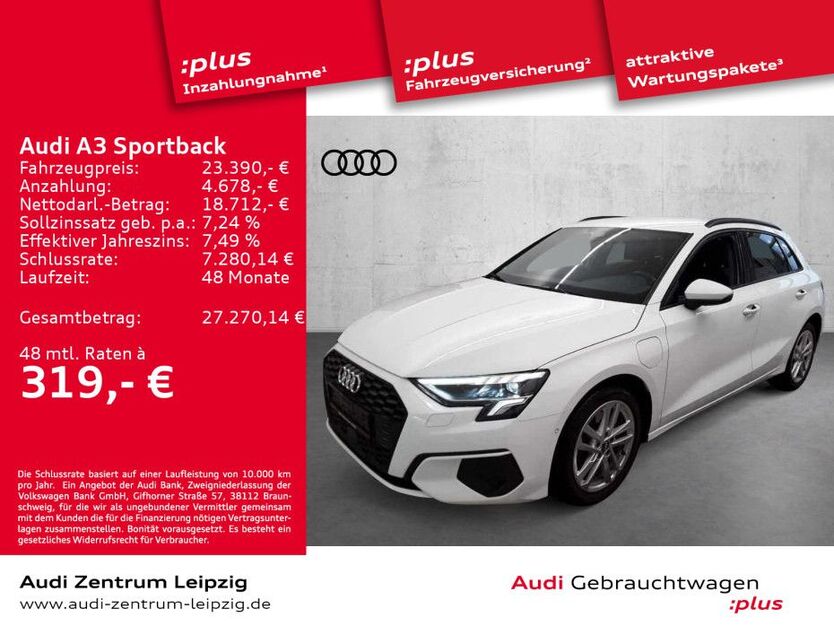 Audi A3 35.996 km 23.390 € Leipzig 04129