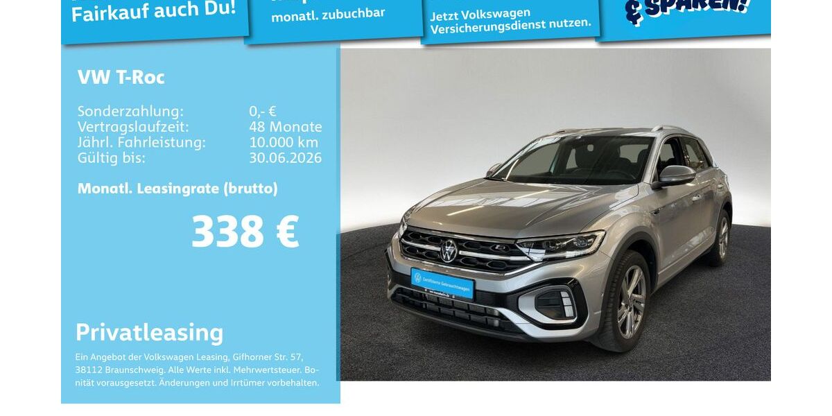 VW T-Roc 34.238 km 30.496 &euro; Mannheim 68309