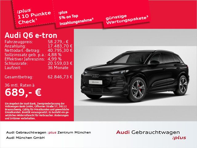 Audi Q6 e-tron 12.688 km 58.279 &euro; Eching 85386
