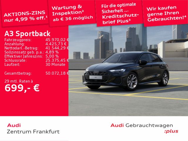 Audi A3 5.900 km 45.970 &euro; Frankfurt am Main 60314