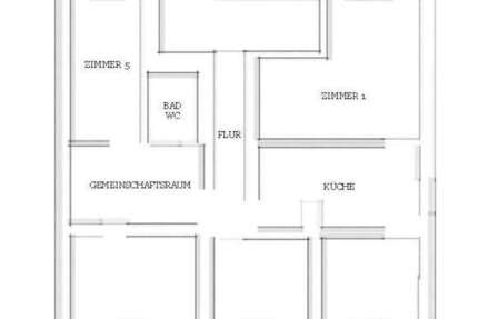 WG-Zimmer in Ludwigsburg 450 € 13 m² zimmer