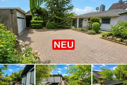 Traumhaftes Gartenparadies in ruhiger Sackgassenlage – Charmanter Bungalow mit großem Potential ! - Haus Alveslohe | Angebot:27055170
