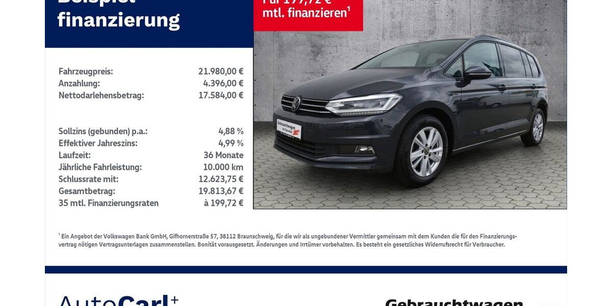 VW Touran 115.500 km 21.380 &euro; Plauen 08527