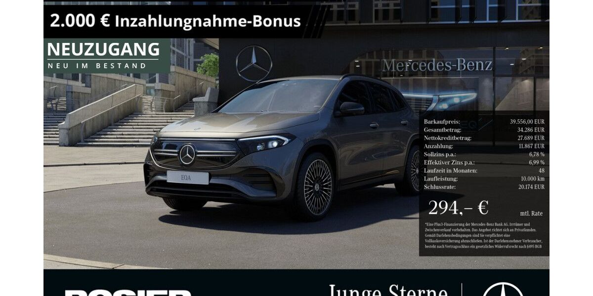 Mercedes-Benz EQA 3.273 km 39.223 &euro; Menden 58706