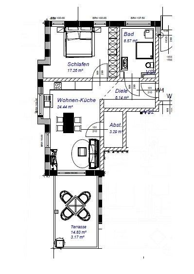 Erdgeschoßwohnung Amberg - 2 Zimmer, 67 m&sup2;, 347.152&euro; | Angebot:26904584