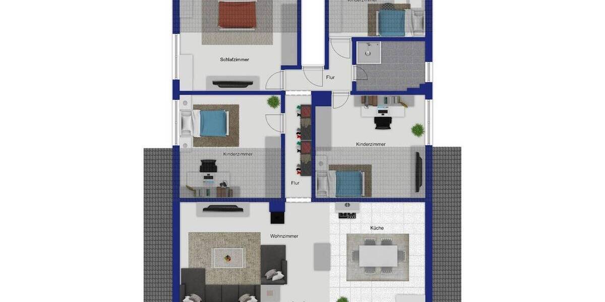 Etagenwohnung Soest - 4 Zimmer, 106 m&sup2;, 289.000&euro; | Angebot:23974011