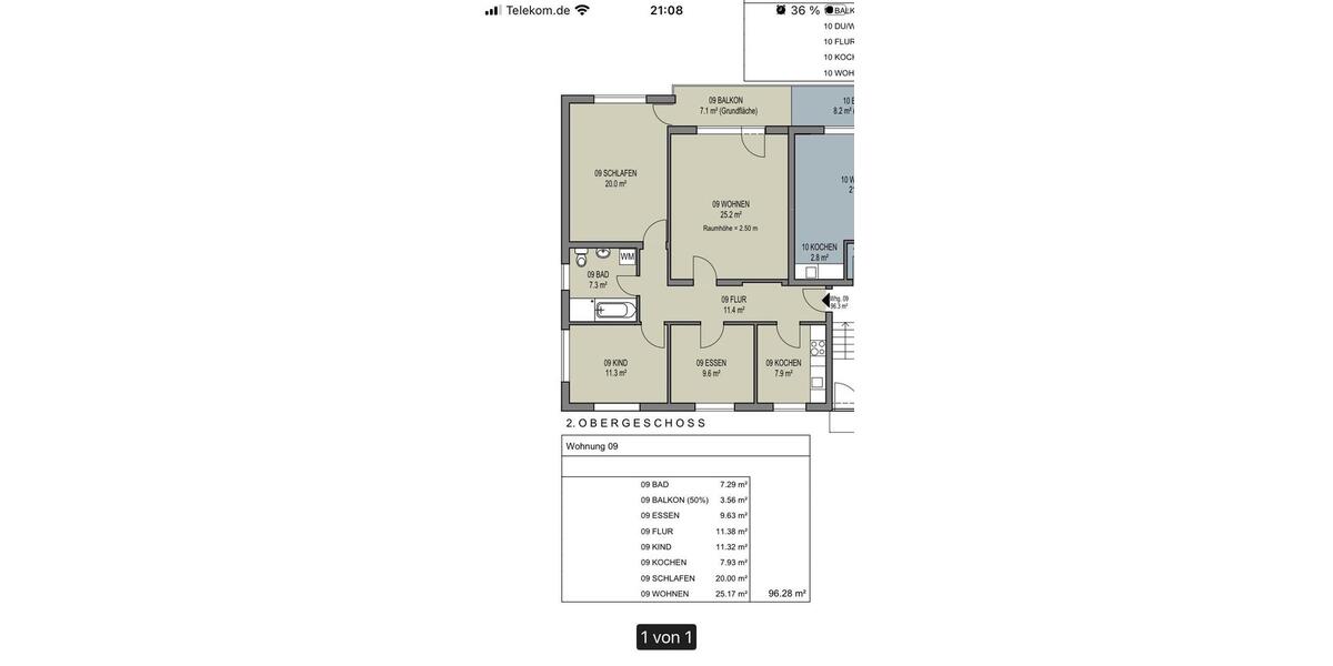 Etagenwohnung Riedstadt - 4 Zimmer, 96 m&sup2;, 1.200&euro; | Angebot:26327852