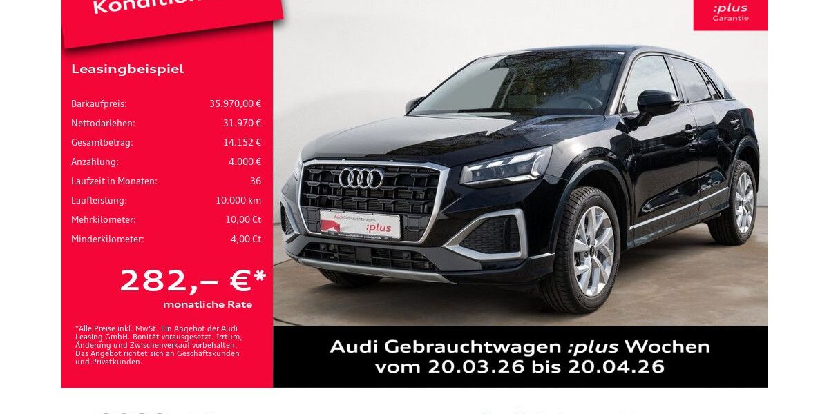 Audi Q2 5.576 km 35.290 &euro; Potsdam 14482
