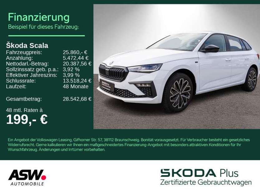 Skoda Scala 25.500 km 25.860 € Bad Rappenau 74906