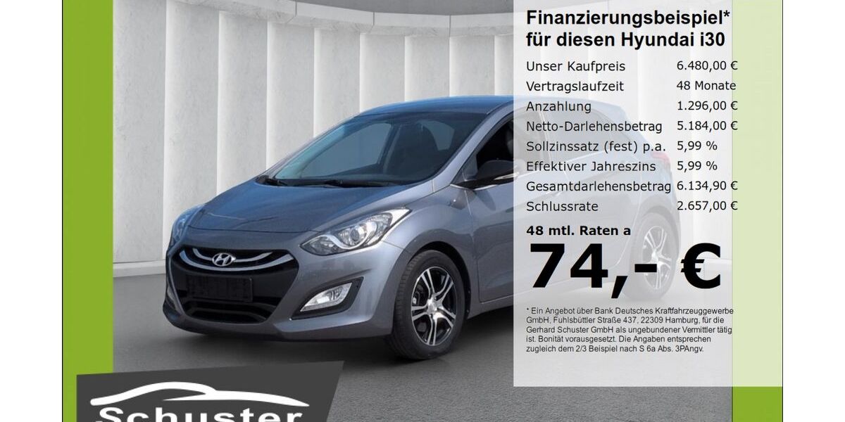 Hyundai i30 130.226 km 6.480 &euro; Ruhstorf 94099