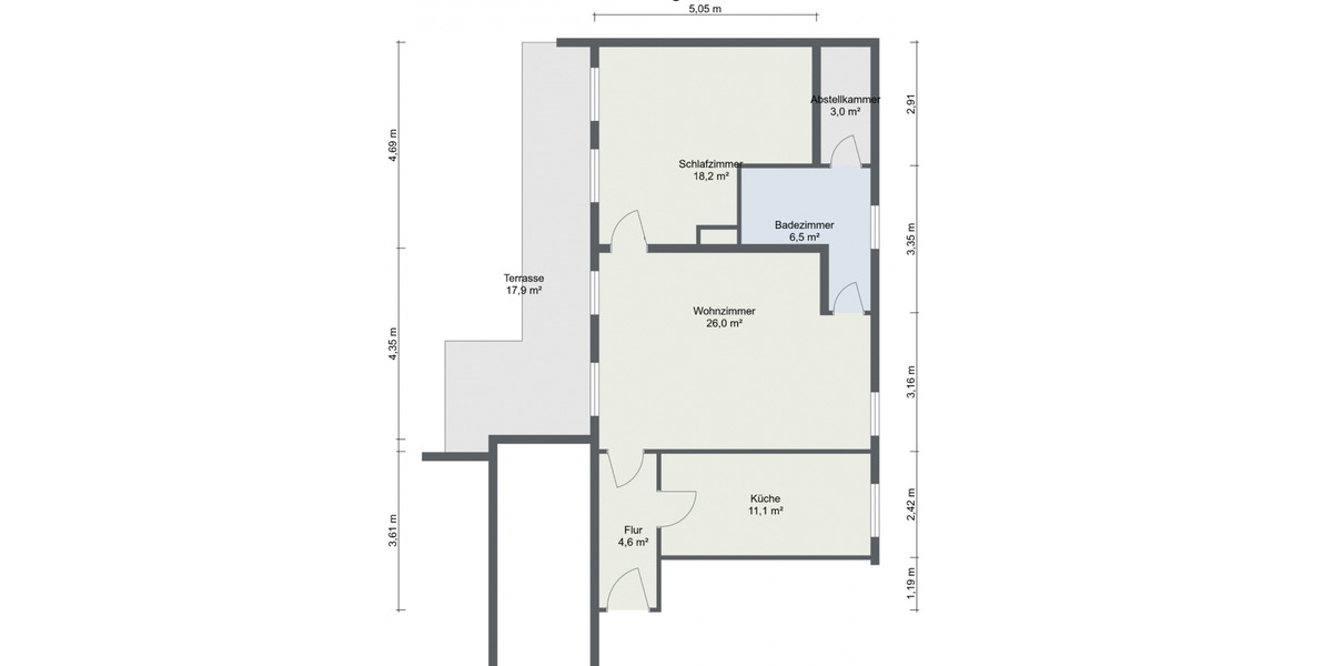 Wohnung zu vermieten, Bad Wiessee 2 zimmer