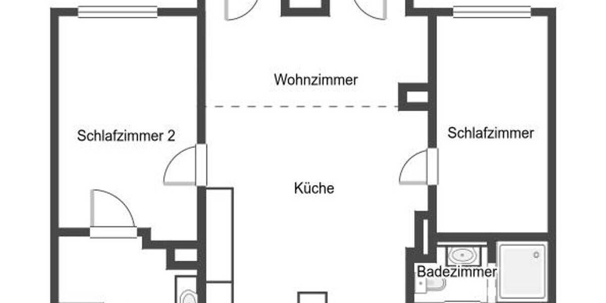 Etagenwohnung Binz Prora - 3 Zimmer, 80 m&sup2;, 599.000&euro; | Angebot:26319334