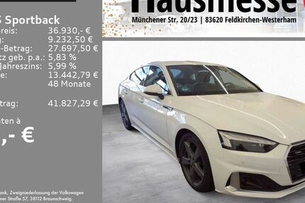 Audi A5 63.200 km 36.930 &euro; Feldkirchen/Westerham 83620