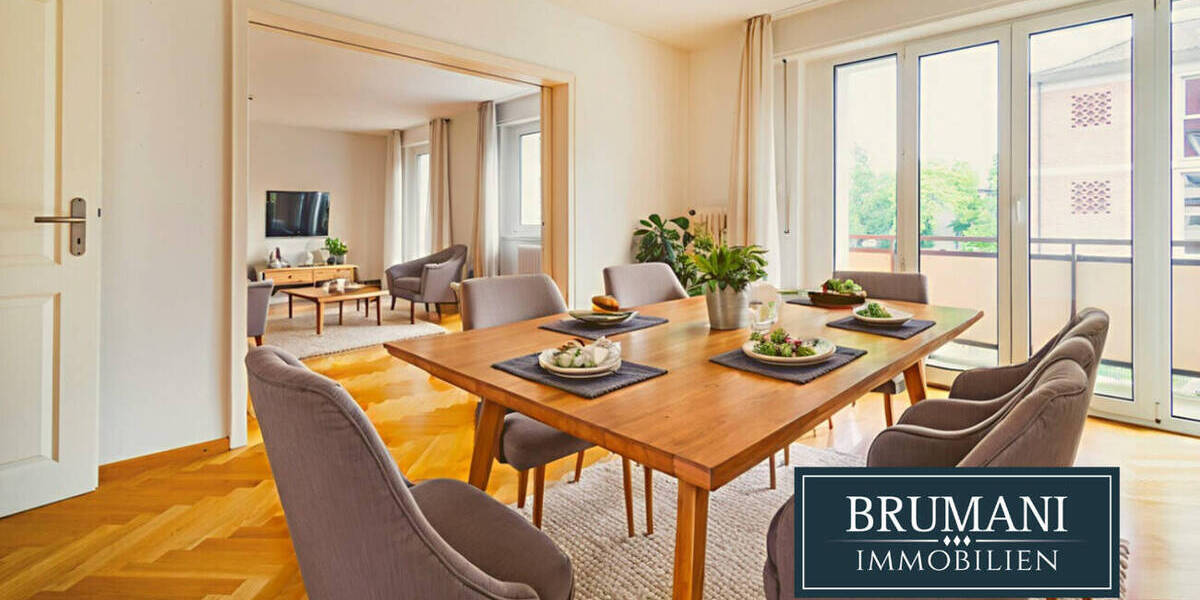 BRUMANI | Hochwertige 5-Zi.-ETW mitten in Freiburg: Großzügig & lichtdurchflutet auf 190 m² WFL 5 zimmer