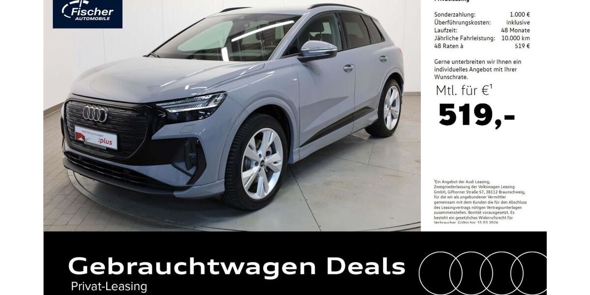 Audi Q4 e-tron 10.049 km 48.880 &euro; Ursensollen 92289