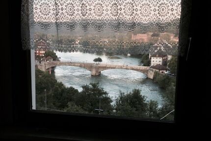 Traumblick 4-Zi Altbauwohnung in exponierter Alleinlage Laufenburg mit XXL Terrasse 4 zimmer