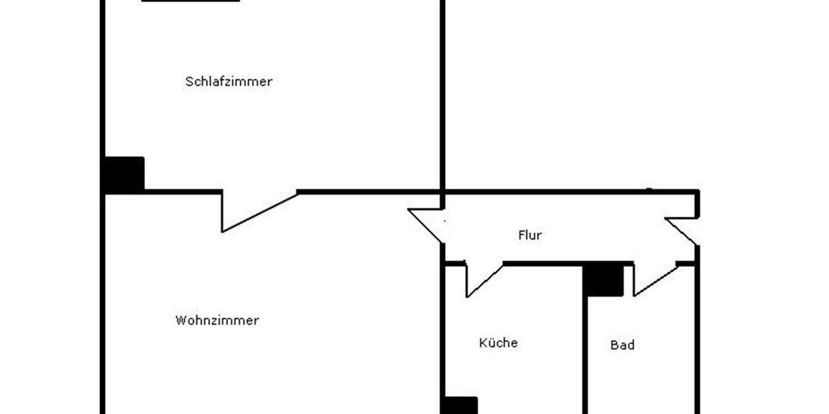 Etagenwohnung Oelsnitz (Vogtland) - 2 Zimmer, 47 m&sup2;, 260&euro; | Angebot:26150541