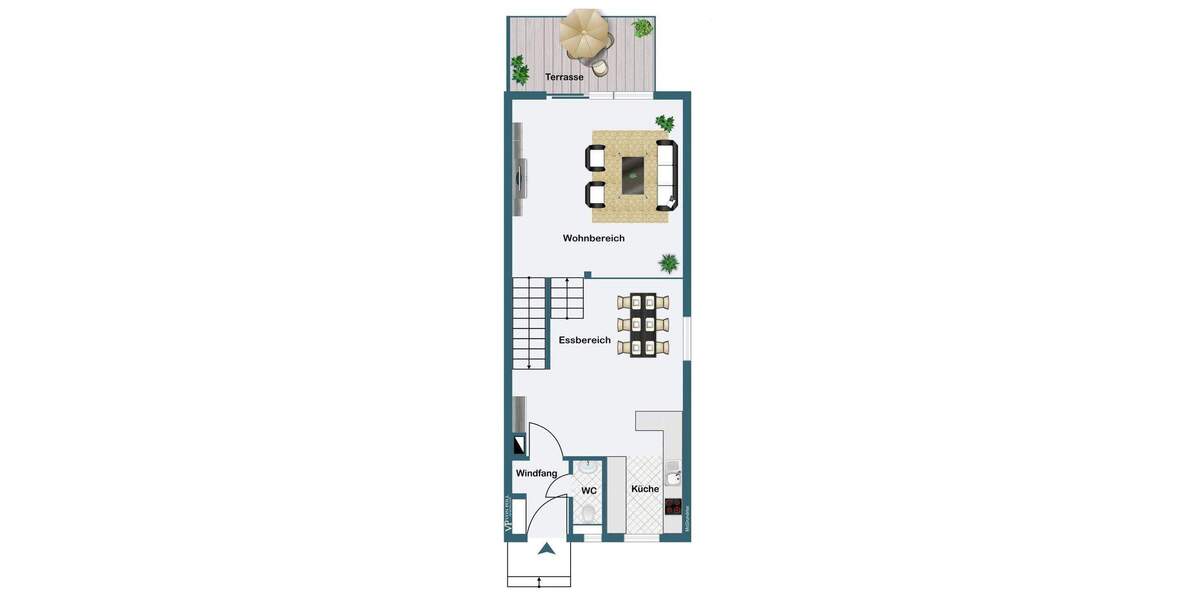 Doppelhaushälfte Frankfurt am Main Kalbach-Riedberg - 5 Zimmer, 123 m&sup2;, 935.000&euro; | Angebot:25876749