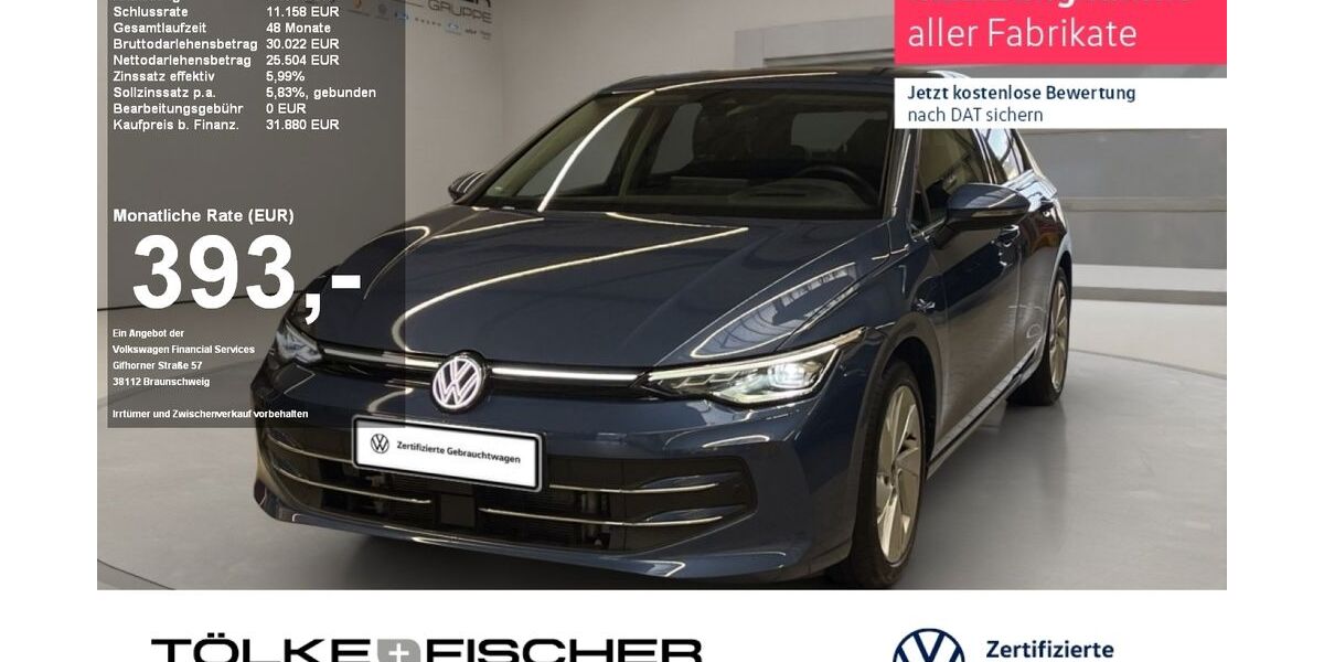 VW Golf 8.656 km 31.221 &euro; Krefeld 47805