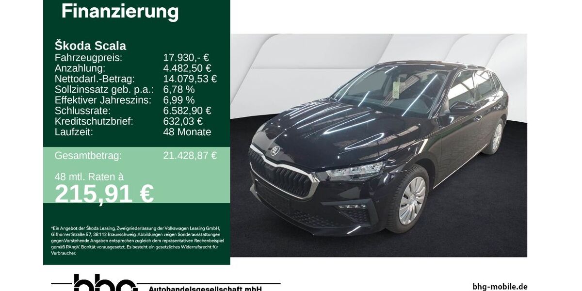Skoda Scala 21.145 km 17.930 &euro; Freudenstadt 72250