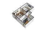 10 Min. bis zur Uni • Erstbezug nach Modernisierung • helle 2-Zi.-Whg ca. 56 m²