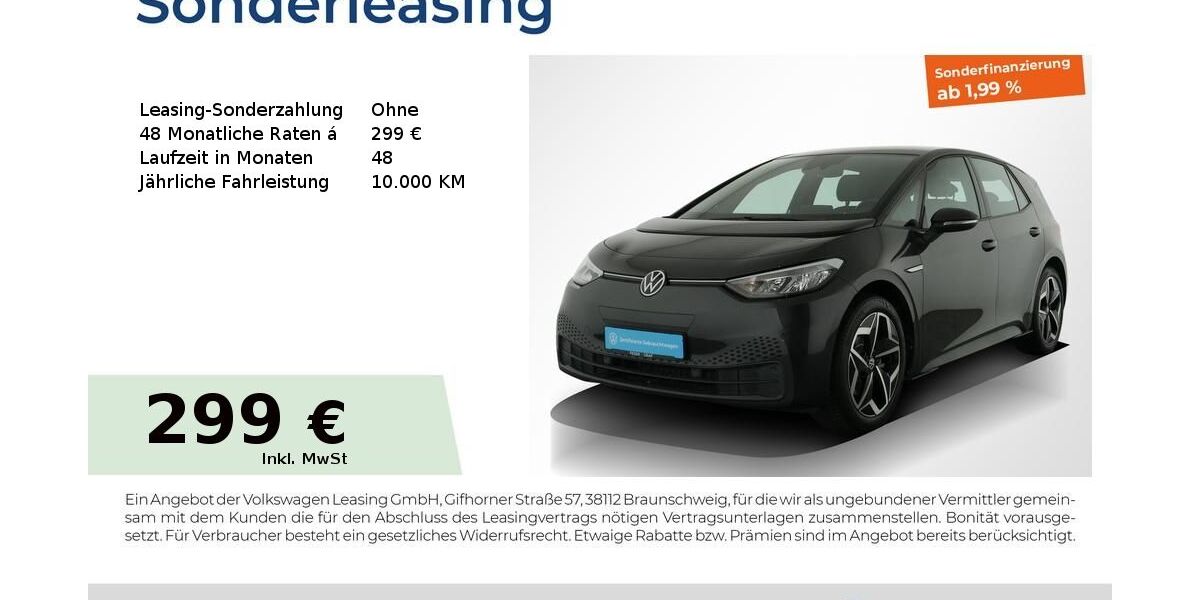 VW ID.3 30.280 km 20.950 &euro; Nürnberg 90411