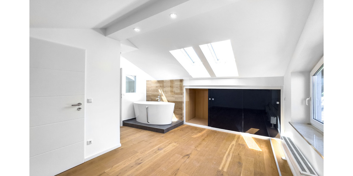 Haus in Haus - hochwertig sanierte Maisonette-Whg. mit drei Balkonen am Ortsrand von Gröbenzell - Maisonettenwohnung Gröbenzell | Angebot:25838795